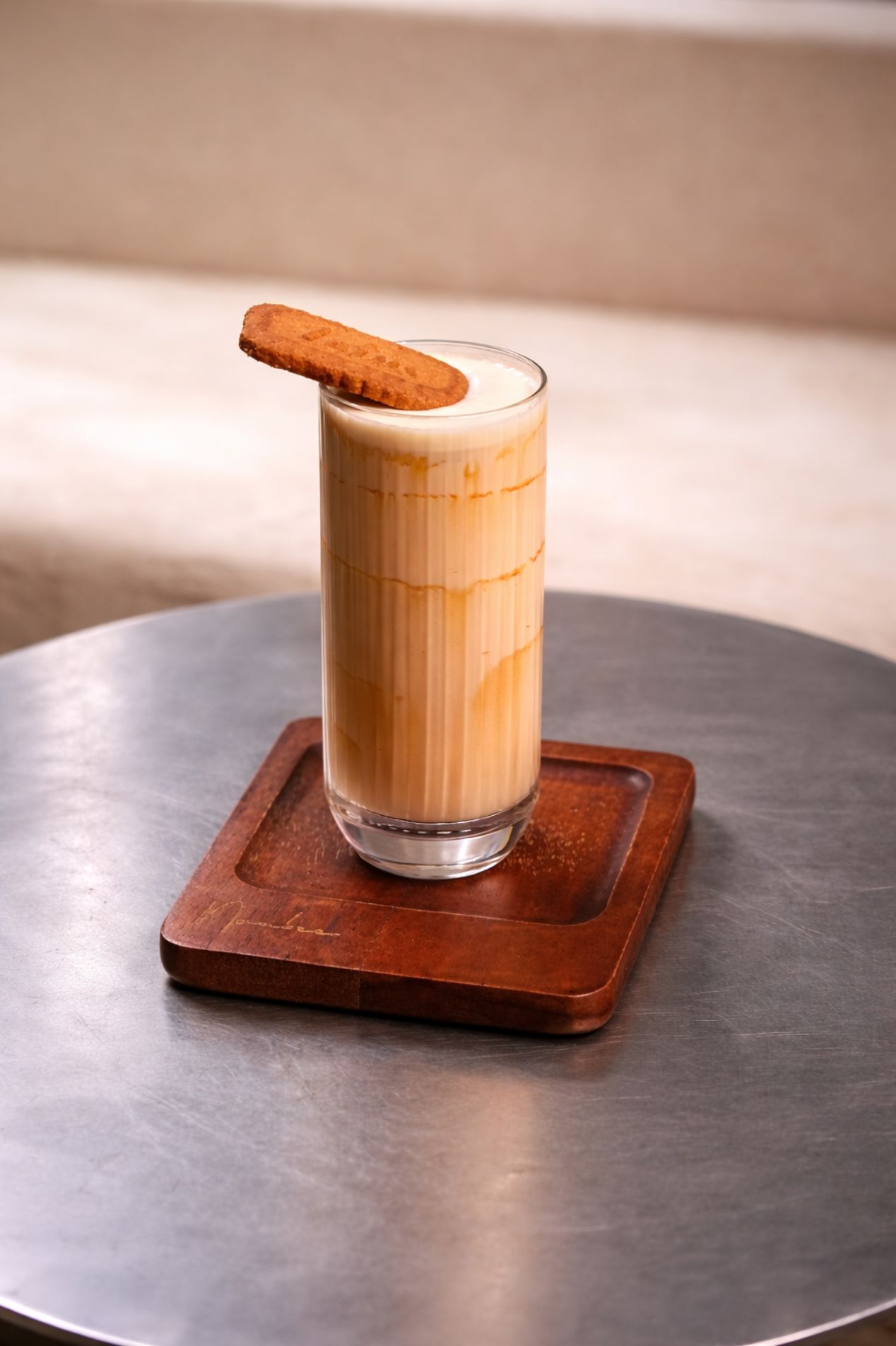 Lotus biscoff shake at Nombre café JP Nagar Bengaluru